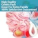 Bath Blossom Large Shower Sponge Pouf (4 Pack) - Bath Loofah Luffa - Great for Body Wash, Back and Body Scrubber - Exfoliate, Cleanse and Soothe Skin - Great Quality for Men and Women