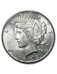 Coins: 1935 S Peace Dollar MS-62 PCGS $1 MS-62 PCGS