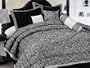 Queen Size Bedding-7 Pieces Black and White Zebra Micro Fur Comforter 90"x92" Bed-in-a-bag Set