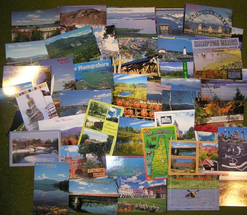 PACK OF 60 NEW SCENIC NEW HAMPSHIRE POSTCARDS On Sale