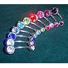 Body Colorz&trade; Lot of 10 Double Jeweled Gem Belly Navel Rings 14g 7/16"