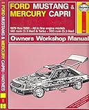 Ford Mustang & Mercury Capri automotive repair manual