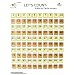 Lets Count Braille and Tactile Numbers Poster English