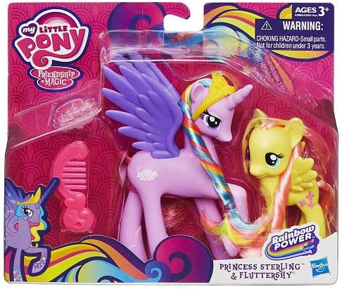 My Little Pony Princess Sterling and Fluttershy Figures