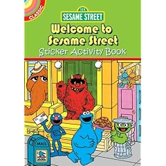 Sesame Street Classic Welcome to Sesame Street Sticker Activity Book
