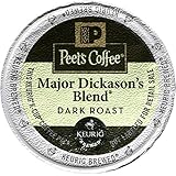 Peet's Coffee Major Dickason Blend Single Cup Coffee for Keurig K-Cup Brewers 40 count