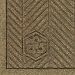 Andersen 2241 Khaki PET Polyester Waterhog ECO Elite Fashion Entrance Mat, 5' Length x 3' Width, For Indoor