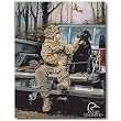 Nostalgic Ducks Unlimited Tin Sign : Forever Friends