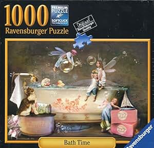 Amazon.com: Ravensburger Bath Time 1000 Piece Jigsaw Puzzle (80502 ...