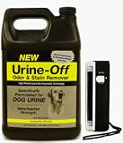  : Urine-Off Odor & Stain Remover FOR DOGS (GALLON) + UV Lamp