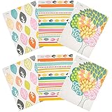 Mead 2-Pocket Folders, Assorted Botanical Boutique Designs, 6 Pack (73095)