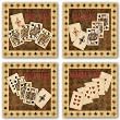 Poker Set by Studio Voltaire 12"x12" Art Print Poster
