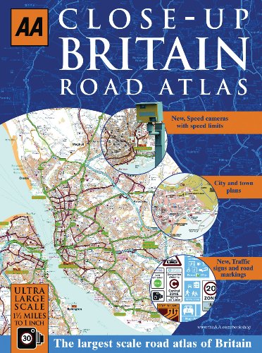 AA Close-up Britain Road Atlas