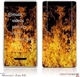 Zune HD Skin - Open Fire by WraptorSkinz