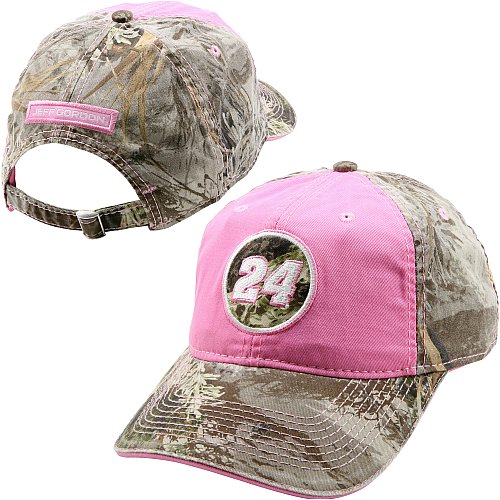 Buy Chase Authentics Jeff Gordon Realtree Ladies Pink Camo Cap by Chase Authentics