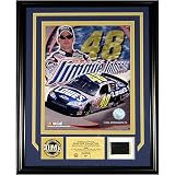 Jimmie Johnson 2005 Race Used Tire Photo Mint Collection