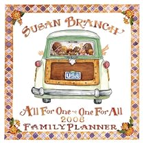Susan Branch All for One and One For All 2008 Family Planner
