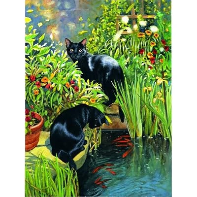 Riley and Diana 1000pc Jigsaw Puzzle by Chrissie Snelling