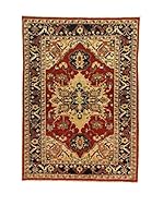 Design Community By Loomier Alfombra Ozbeki Ghazni Heriz (Rojo/Multicolor)