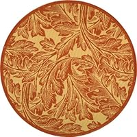 Acklins Indoor Outdoor Polypropylene 6' 7 Round Rug