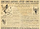Best Price 1907 Ad Harrison Washing Machine Household Appliance Housework Cleaning Chores - Original Print Ad