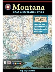Book: Montana Road and Recreation Atlas - Benchmark Maps
