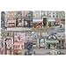 Village Square Beautiful hardboard cork backed placemats ~ Boxed Set of 4