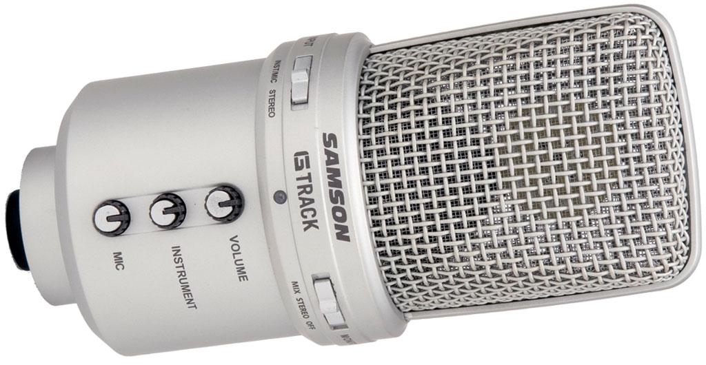 Samson GTrack USB Condenser Microphone with Audio Interface eBay