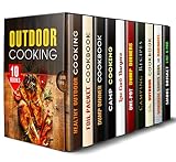 Healthy Outdoor Cooking Box Set (10 in 1): Best Camp, One-Pot and Dutch Oven Recipes with No-Mess and No-Stress (Outdoor Cooking & Camping Cookbook)