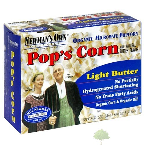 Newman's Own Pop's Corn Light Butter -- 2.8 oz Each / Pack of 3