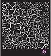 Prima Marketing Prima Designer Stencil, 6 by 6-Inch, Crackle