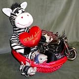Zippy Zebra Biker Basket