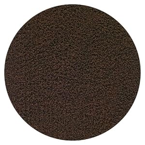 Anji Mountain Bamboo Chairmat and Rug Co. 8-Foot Round Silky Shag Area Rug, Coffee Bean by Anji Mountain Bamboo Rug Co.
