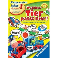 Ravensburger 21423 - Welches Tier passt hier?