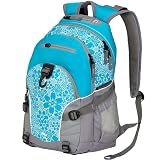 High Sierra Loop Backpack,Blue Ice/Satin Sheet Flower Collage/Ash