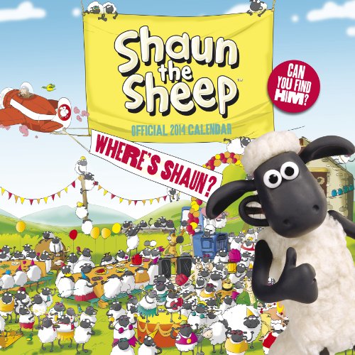 Official Shaun the Sheep 2014 Calendar
