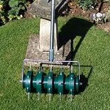 Greenkey 30cm Rolling Lawn Aeratorby Greenkey Garden and...
