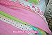 Brandream Full Queen Size Pink Polka Dot Stripe Floral Quilt Set Cotton