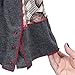 Parsley & Sage - Fig Leaf, 3/4 sleeve v-neck tunic top in a casual floral style