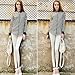 Locomo Women Half White Front Black Back Legging FFT041 S-M Black White
