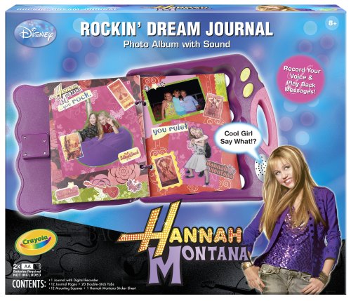 Crayola Hannah Montana Rockn Dream Journal