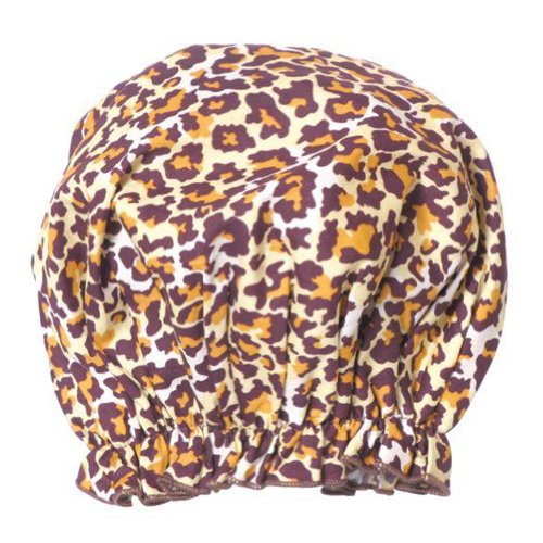 Spa Sister Womens Cotton Bouffant Shower Cap Hair Cover