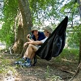 Camping Hammock - Double - Green/Gray (2 lbs 4 oz)