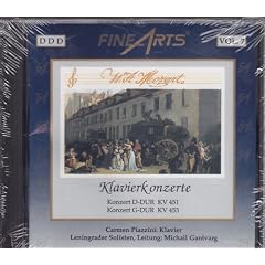 Mozart : Piano Concertos K451 & K453