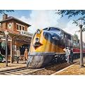 Ravensburger 300-pc. Large Format Puzzle - Pulling Into Town