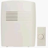 Heath Zenith Basic Series Wireless Door Chime, Off-White #SL-6153-C