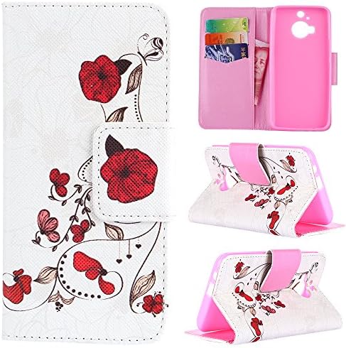 HTC M9 Plus Case Cover Printed Series Premium Flip PU Leather Wallet Protective Case with Stand for HTC M9 Plus Morning Glory