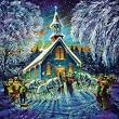 Carolling 500pc Jigsaw Puzzle by Stewart Sherwood