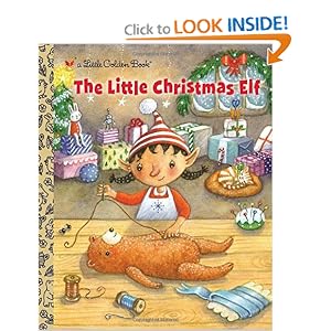 The Little Christmas Elf (Little Golden Book) [Hardcover]