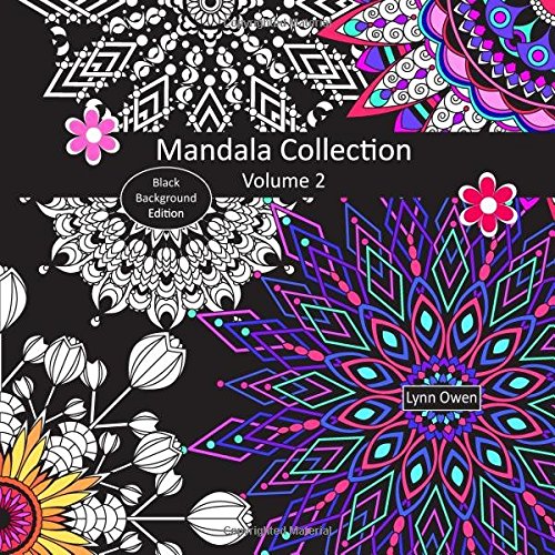 Mandala Collection Volume 2 Black Background Edition